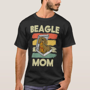 T-shirt Promenade de pizza de Beagle Chien Propriétaire Ch