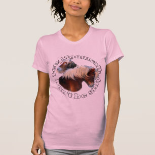 T-shirt Promenade de poney Shetland