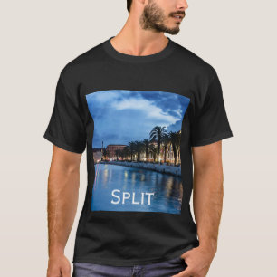 T-shirt Promenade de Split en Croatie