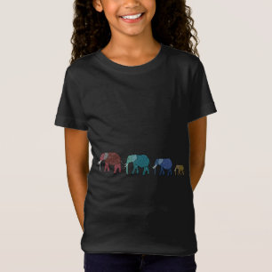 T-Shirt Promenade d'éléphant africain
