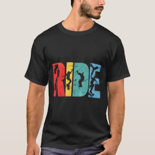 T-shirt Promenade en skateboard skateboard sport extrême S