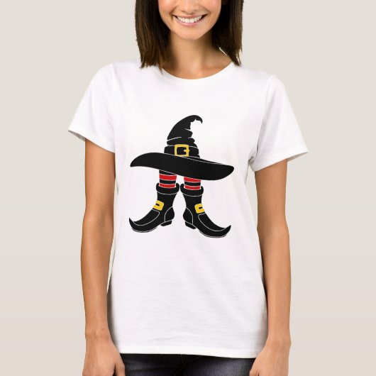 T-shirt Promenade ensorcelante : Graphisme de Halloween av (Devant)