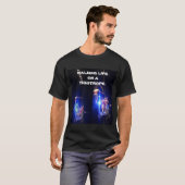 T-SHIRT PROMENER LA VIE SUR UN TIGHTROPE T (Devant entier)