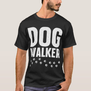 T-shirt Promeneur de Chien Pour Hommes Femmes Promeneur po