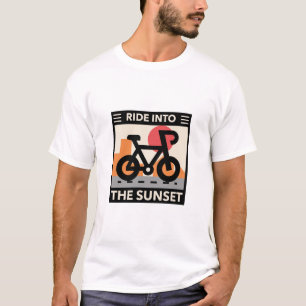 T-shirt Promenez-vous au coucher du soleil
