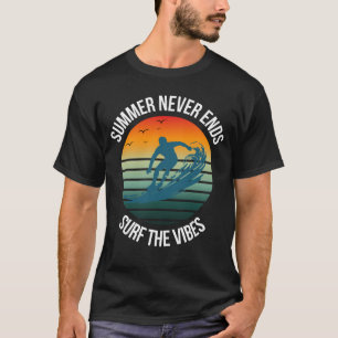 T-shirt "Promenez-vous dans la vague estivale"