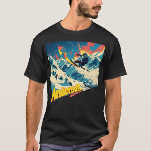 T-shirt Promenez-vous dans l'Allure alpine : Andermatt Ski
