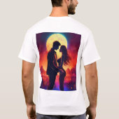 T-shirt Promesse au clair de lune. (Dos)