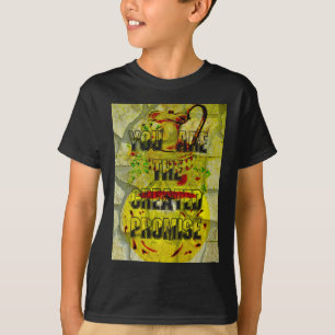 T-shirt Promesse d'or : Le script doré du destin
