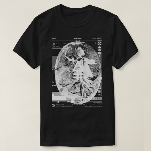 T-shirt PROMETHEUS Sol Invictus Apollo Alchemy Occult (Design devant)