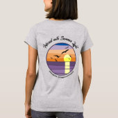 T-shirt Promo d’événements ou impression du coucher de sol (Dos)