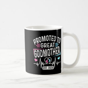 T-shirt Promoot Great Godmother Est Vintage Koffiemok