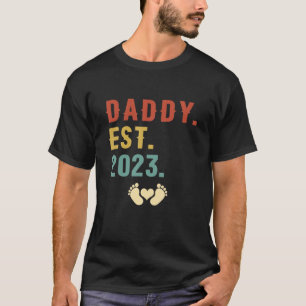T-shirt Promoté À Daddy Est 2023 Cadeau De Fête des pères 