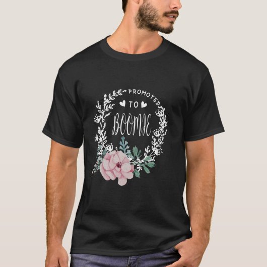 T-shirt Promoté À Fleurs Fleurs Fleurs Fleurs Fête Mère Fê (Devant)