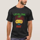 T-shirt Promoté À Tante T Chemise Jeu Déverrouillé U Level (Devant)