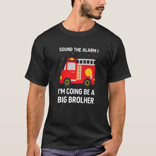 T-shirt Promoted To Big Brother 2023 Boys Sibling Outfits (Devant)