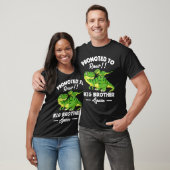 T-shirt Promoted To Big Brother Again Dinosaur Lover Gift  (Unisexe)