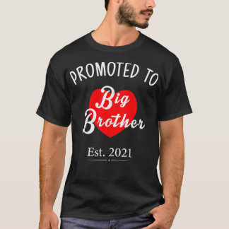 T-shirt Promoted To Big Brother Est 2021 Pregnancy Announc