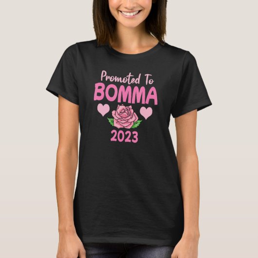T-shirt Promoted to Bomma 2023 (Devant)