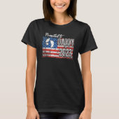 T-shirt Promoted To Daddy 2023 First Time Fathers Day New (Devant)