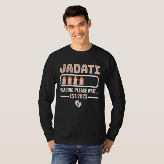 T-shirt Promoted To Jadati Loading New Grandma 2023 (Devant entier)