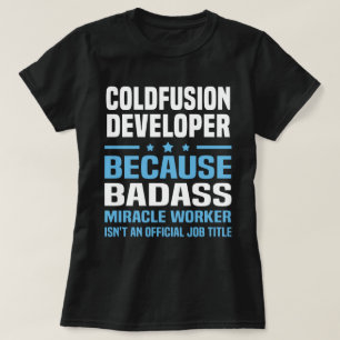 T-shirt Promoteur de Coldfusion