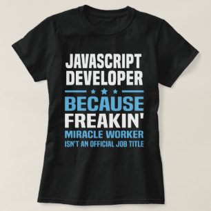 T-shirt Promoteur de Javascript