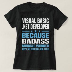 T-shirt Promoteur de Visual Basic .NET