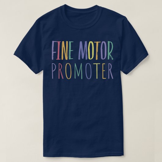 T-shirt Promoteur du Fine Motor Cute Occupational Therapy  (Design devant)