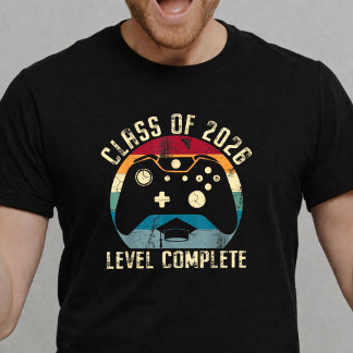 T-shirt Promotion 2026 Niveau Terminé Remise des diplômes 