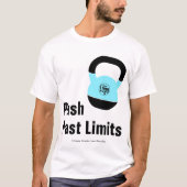 T-shirt Promotional Athlete Kettlebell Push Past Limits (Devant)
