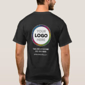 T-Shirt Promotionnel avec Logo sur le Devant et le (Dos)