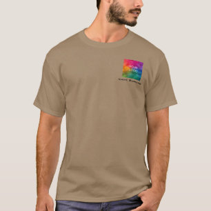T-shirt Promotionnels Votre logo ici Employé Hommes d'affa