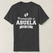 T-shirt Promovido A Abuela 2023, Grand-mère Espagnole Prom (Design devant)