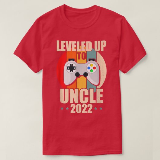 T-shirt Promted to Uncle 2022  (Design devant)