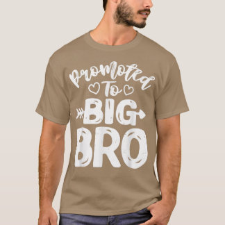 T-shirt Promu À Big Bro Genre Révéler Big Brother Sibl
