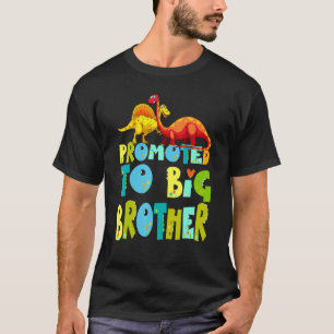 T-shirt Promu À Big Brother Dino Genre Reveal Party