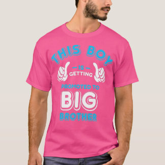 T-shirt Promu à Big Brother - Nouveau bébé Faire-part G