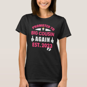T-shirt Promu À Cousin De Nouveau 2023 Baby Faire-part 20