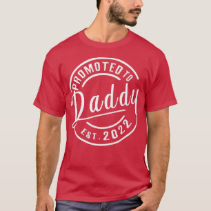 T-shirt Promu à Daddy 2022 Grossesse Annonce Premium