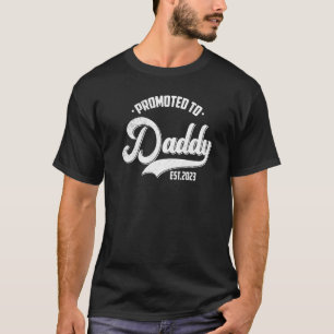 T-shirt Promu à Daddy 2023 Genre Reveal Pregnancy Bab