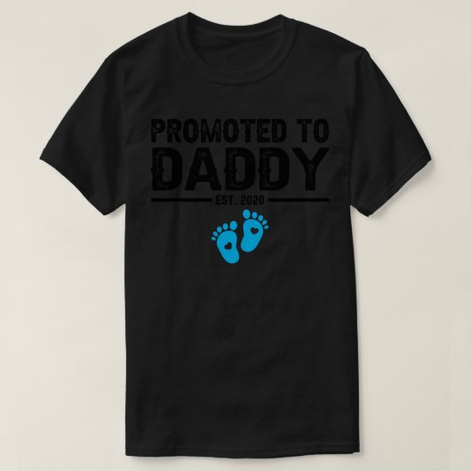 T-shirt promu à daddy est 2020 (Design devant)