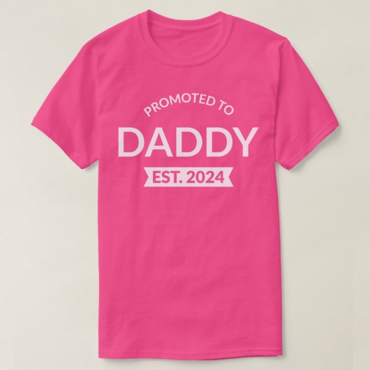 T-shirt Promu À Daddy Est 2024 II (Design devant)