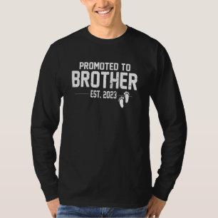 T-shirt Promu à Frère 2023 Première fois Père Nouveau Bro