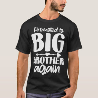 T-shirt Promu À Frère De Nouveau Grossesse Annonce bébé
