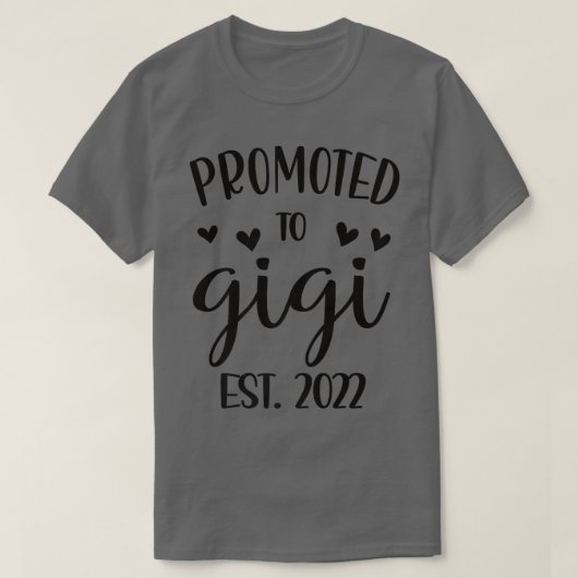 T-shirt Promu À Gigi Est (Design devant)