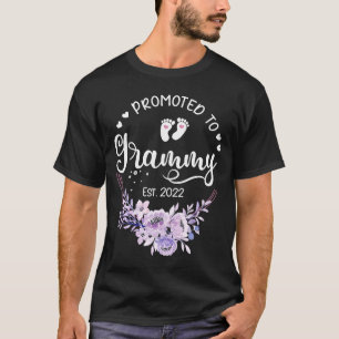 T-shirt Promu À Grammy Est 2022 Femmes Floral Premier Tim