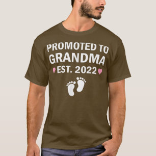 T-shirt Promu à Grand-mère 2022 Grossesse drôle Mère