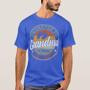 T-shirt Promu À Grand-Mère Des Jumeaux 2022 Bientôt Être G