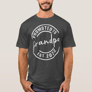T-shirt Promu à Grand-père Annonce de grossesse 2022